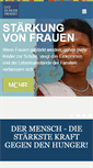 Mobile Screenshot of das-hunger-projekt.de